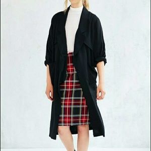 Urban Outfitters Unif drapey dolman sleeve trench